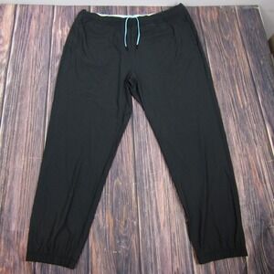 Chubbies Mens 2XL Black Jogger Pants Drawstring Comfy Stretch